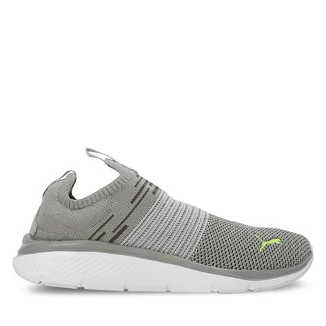 Puma Softride Pro Echo Slip-On Mens Grey Running Shoes