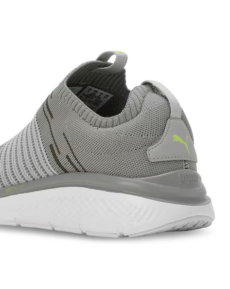 Puma Softride Pro Echo Slip-On Mens Grey Running Shoes