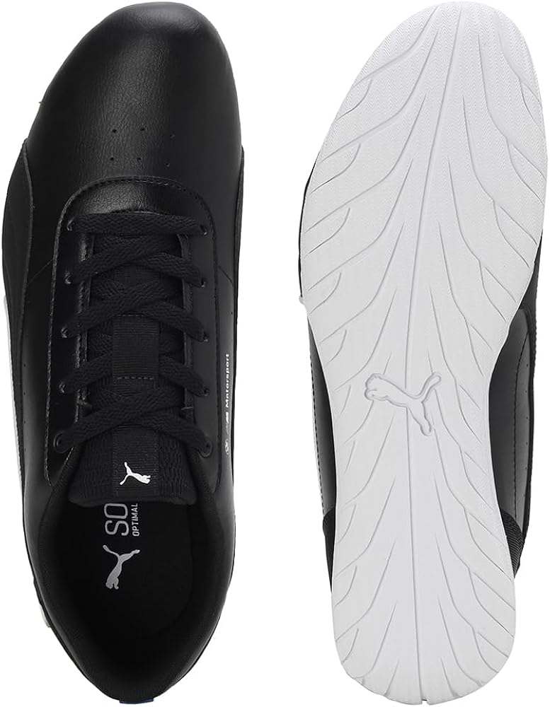Puma Bmw Mms Neo Cat Unisex Black Sneakers